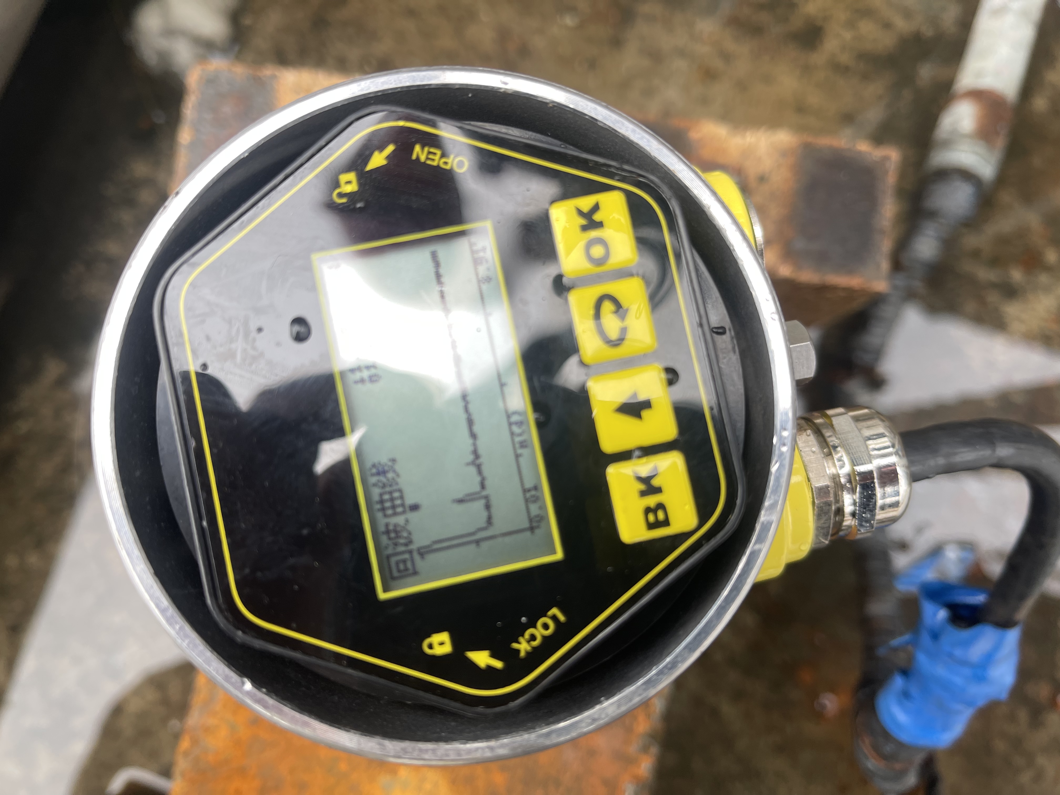 超声波液位计现场使用