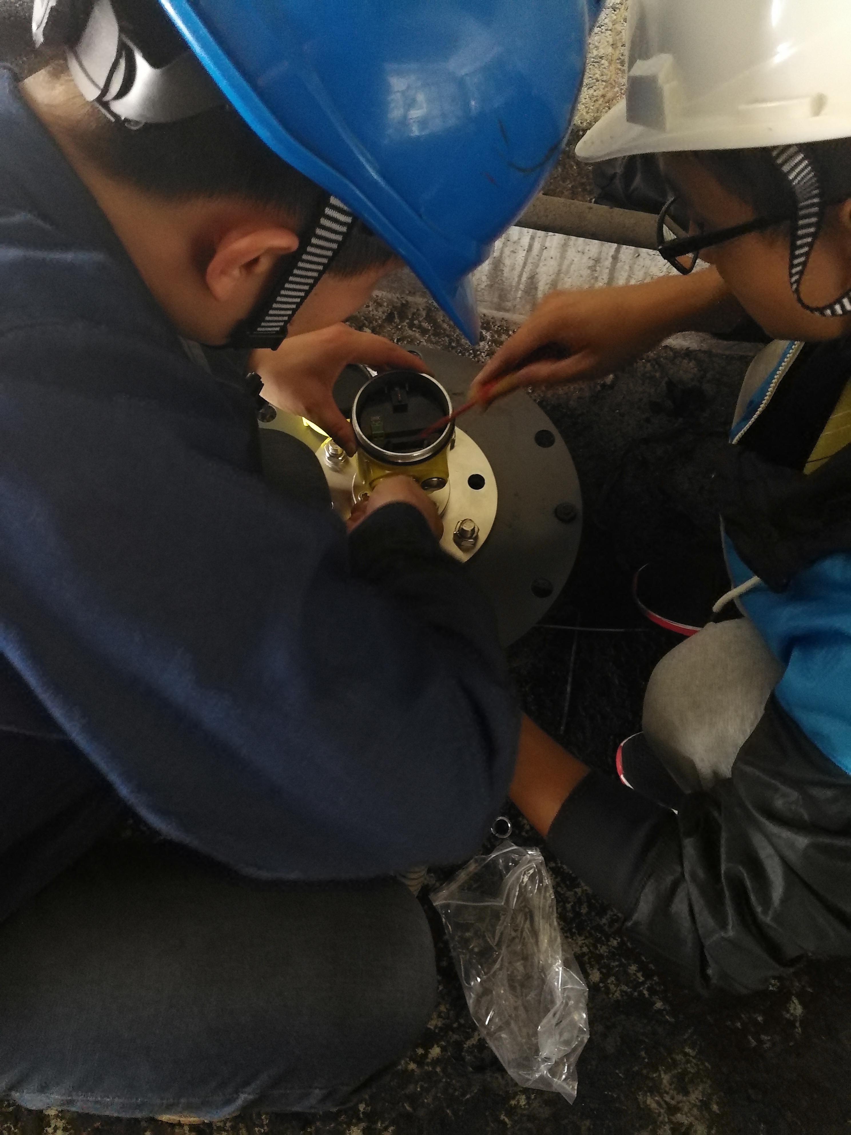 国家能源电厂调试现场